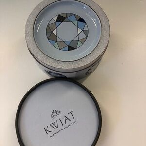 Kwiat Diamonds Limited Edition coaster / jewelry dish set of 4 - New!